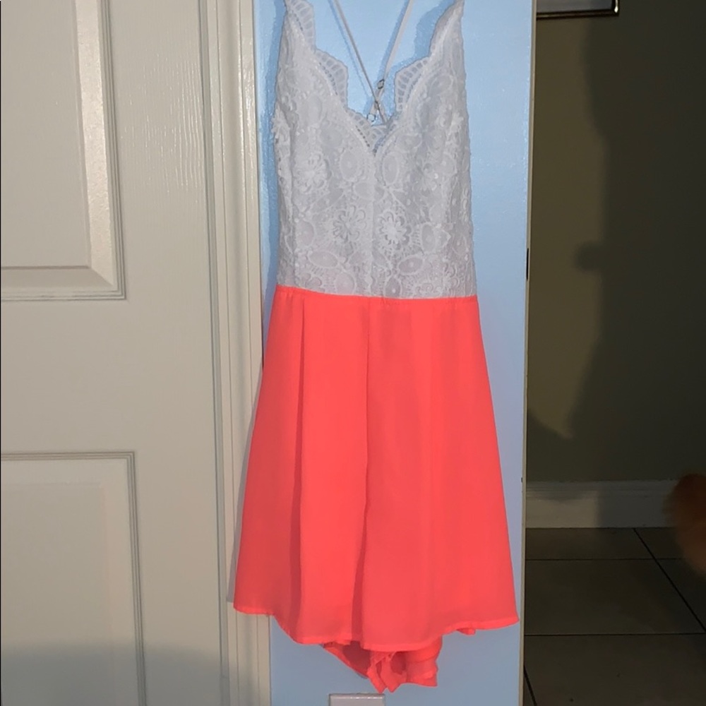 Open back romper